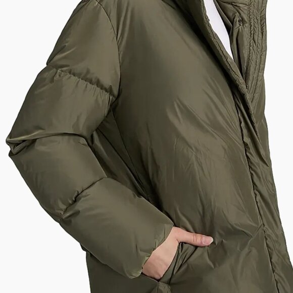 Jenni Kayne Hooded Down Puffer Jacket Medium - Picture 5 of 15